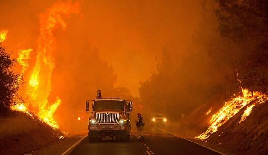 افزایش تلفات آتش‌سوزی کالیفرنیا تا ۴۴ نفر؛ ترامپ وضع اضطراری اعلام کرد