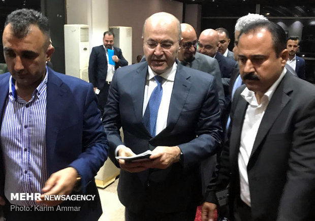 رئیس جمهوری عراق در ایران؛ توسعه و تقویت روابط در دستور کار