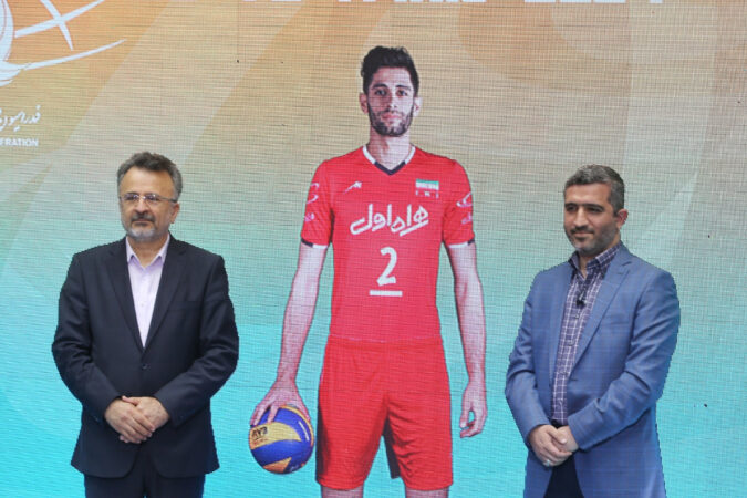 رونمایی از حامی جدید والیبال ایران/ همراه اول، همراه والیبال تا پاریس ۲۰۲۴