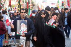راهپیمایی پرشکوه ۲۲ بهمن-عکاس هیلدا دانشمند