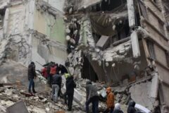 ۸ فلسطینی در زلزله سوریه جان باختند