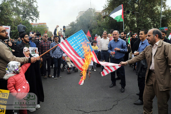 راهپیمایی ضد رژیم صهیونیستی در تهران