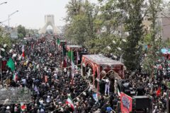 تشییع شهدای اقتدار ایران