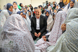 زنگ نماز در دبیرستان دخترانه شهید کمایی