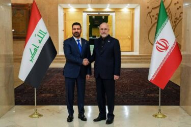 دیدار نخست‌وزیر عراق با قالیباف